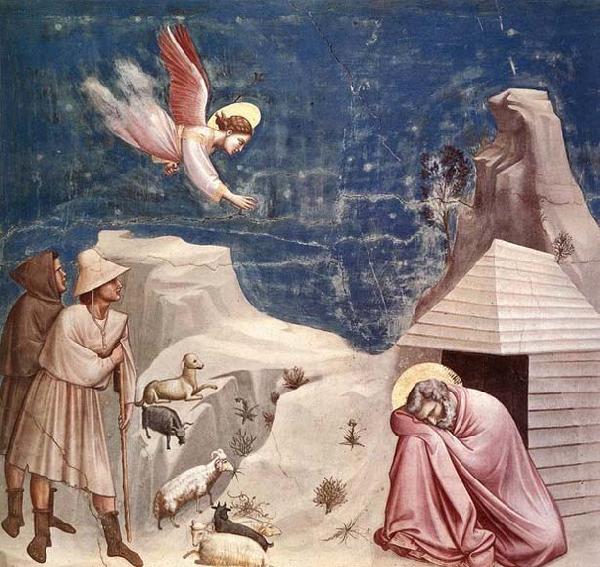 GIOTTO di Bondone Joachim-s Dream